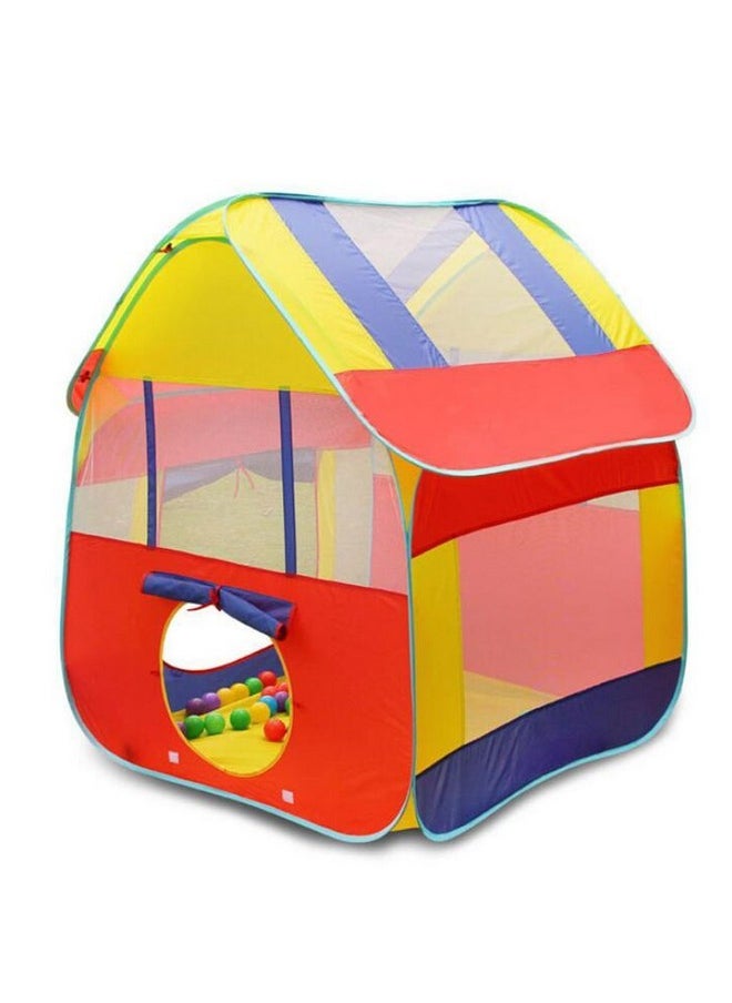 Toyshine Foldable Kids Children's Indoor Outdoor Pop up Play Tent House Toy Theme (Multicolour)