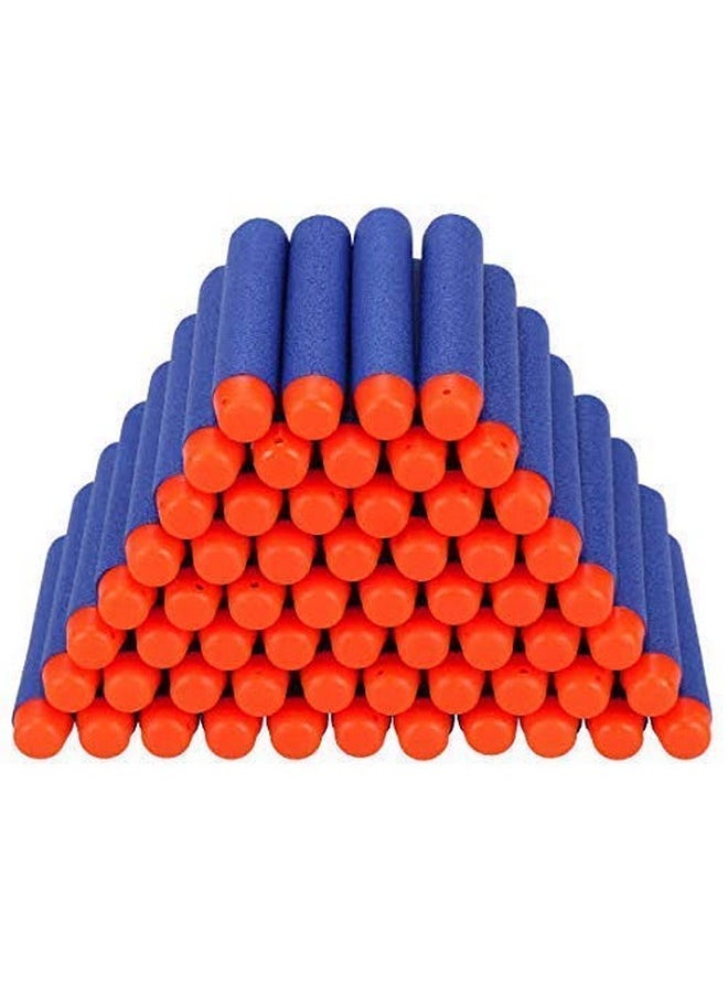 HOME BUY Foam Bullet Suction Bullets Darts for Toys Guns -Sticky Safe Bullets Compatible with N-Strike and Blaze Storm Blaster Guns (Pack of 100 Bullets)