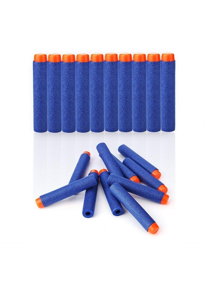 HOME BUY Foam Bullet Suction Bullets Darts for Toys Guns -Sticky Safe Bullets Compatible with N-Strike and Blaze Storm Blaster Guns (Pack of 100 Bullets)