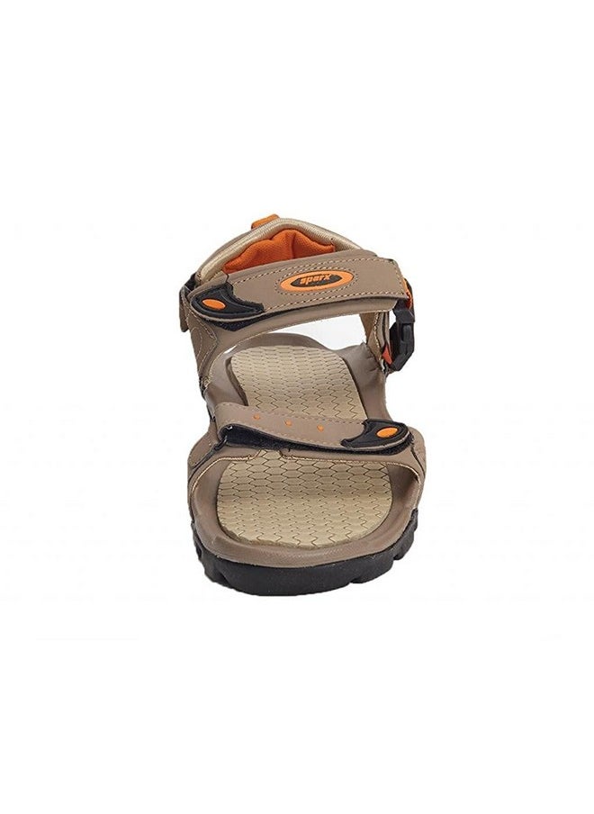 Sparx Mens SS 502 | Latest, Daily Use, Stylish Floaters | Orange Sport Sandal - 10 UK (SS 502)