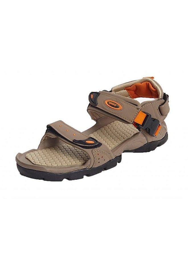 Sparx Mens SS 502 | Latest, Daily Use, Stylish Floaters | Orange Sport Sandal - 10 UK (SS 502)