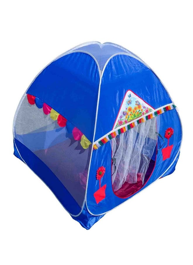 Homecute Igloo Type Foldable Popup Kid's Play Tent House (Window-Blue)