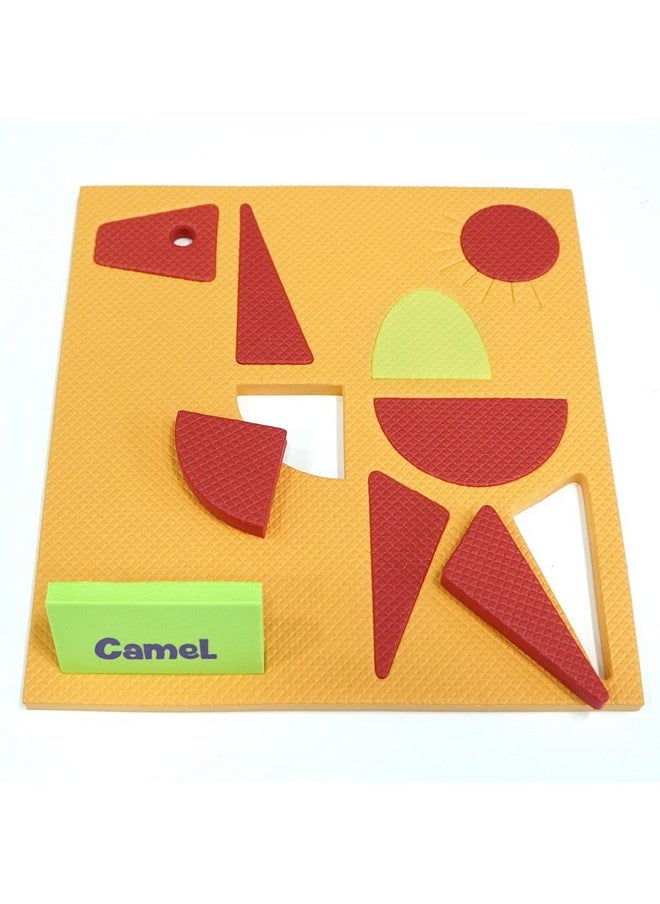 Imagimake Wildlife Themed 5 Animals Activity Puzzle Kit for 3 Years and Above, Multicolour, Baby