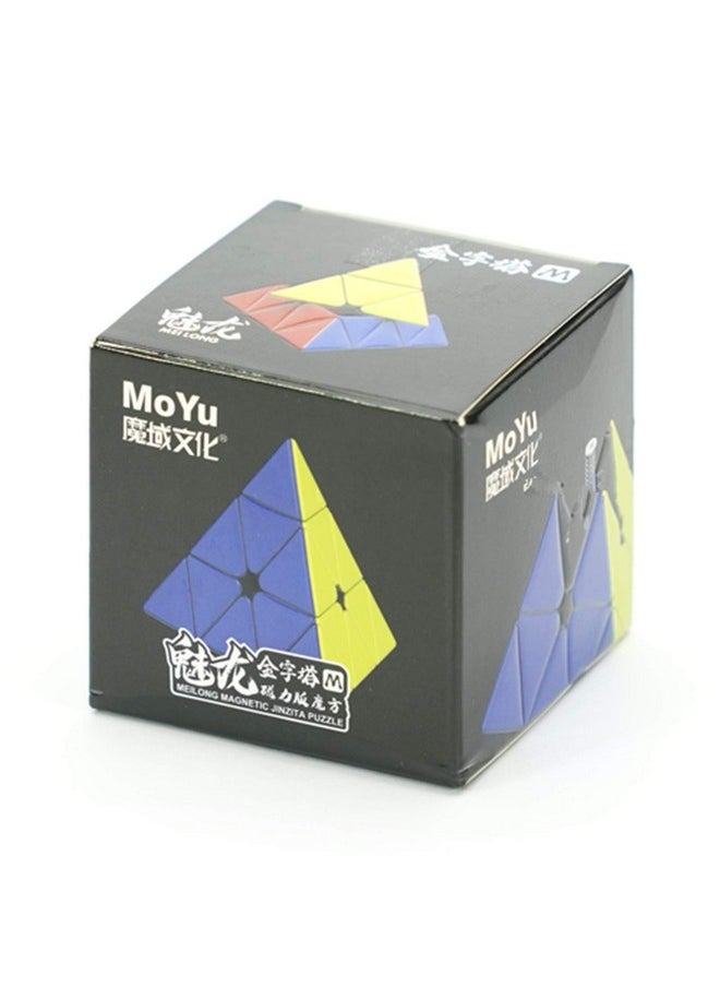 CuberSpeed Moyu Meilong pyraminx M Magnetic stickerless Speed Cube MFJS MEILONG Pyraminx M Speed Cube