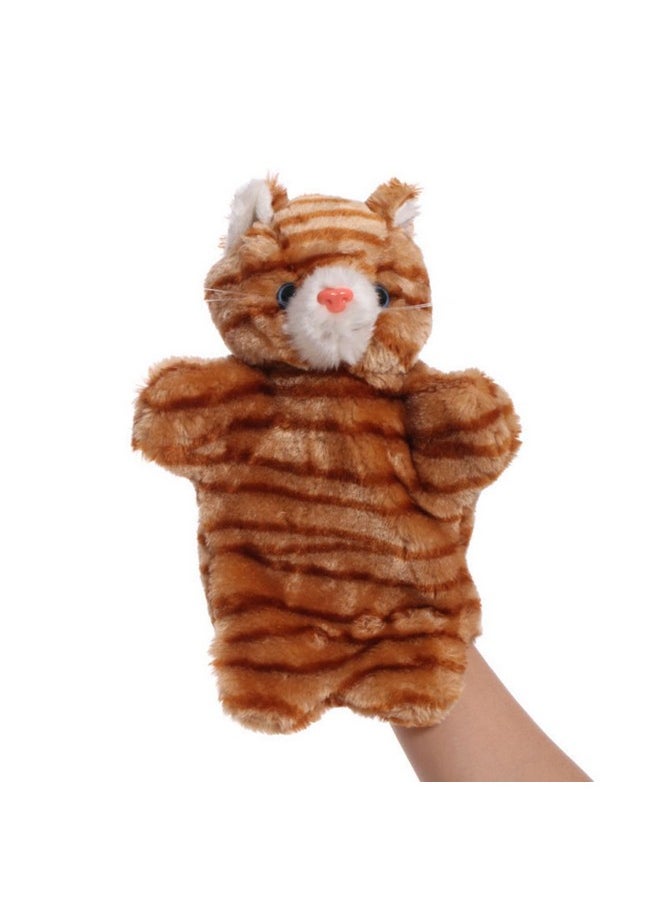 FunBlast Hand Puppets for Kids - Cute Animal Hand Puppet for Children, Hand Puppet Soft Toys, Hand Puppets for Storytelling, Fun Play Learning Toys for Kids (Cat;Multicolor)