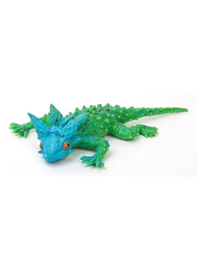 SUPER TOY Reptile Toy for Kids Realistic Gecko Lizard Figurine Rubber Animal Cold Blooded Lifelike Soft Prank Toys Educational Gift Boys Girls