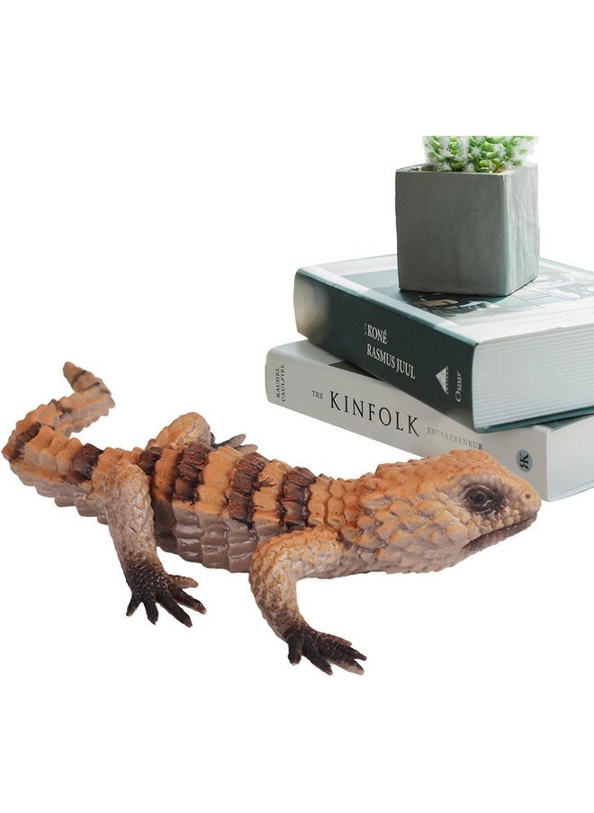 SUPER TOY Reptile Toy for Kids Realistic Gecko Lizard Figurine Rubber Animal Cold Blooded Lifelike Soft Prank Toys Educational Gift Boys Girls