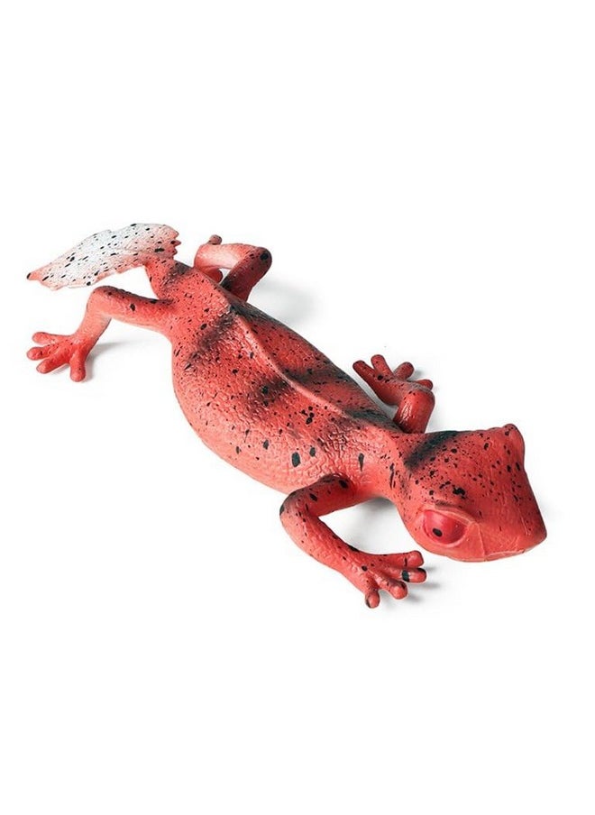 SUPER TOY Reptile Toy for Kids Realistic Gecko Lizard Figurine Rubber Animal Cold Blooded Lifelike Soft Prank Toys Educational Gift Boys Girls
