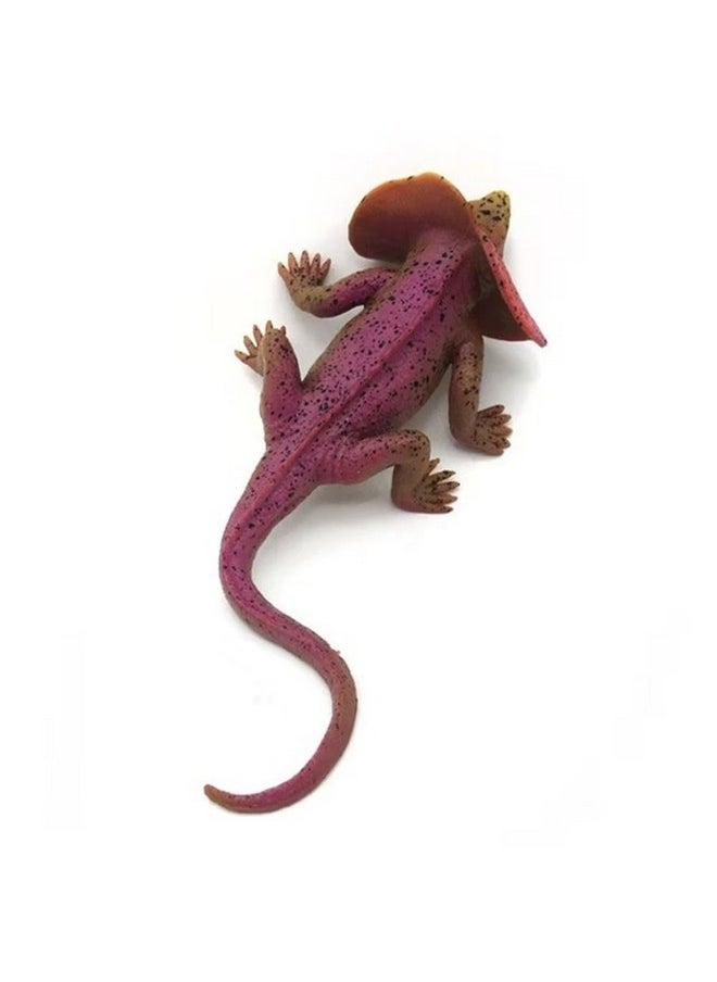 SUPER TOY Reptile Toy for Kids Realistic Gecko Lizard Figurine Rubber Animal Cold Blooded Lifelike Soft Prank Toys Educational Gift Boys Girls