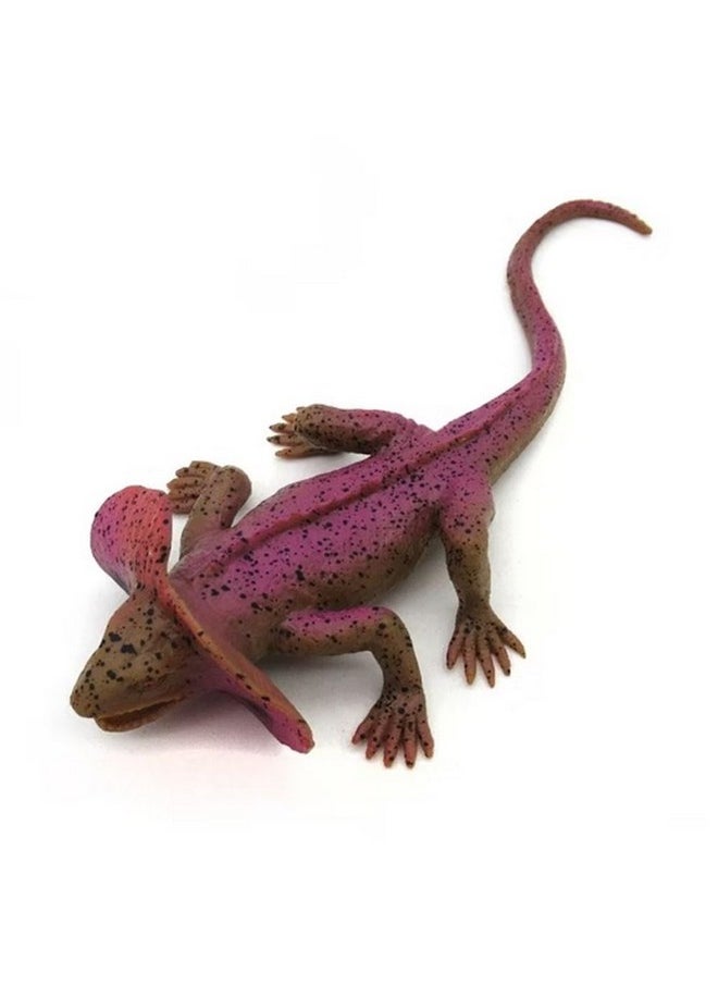 SUPER TOY Reptile Toy for Kids Realistic Gecko Lizard Figurine Rubber Animal Cold Blooded Lifelike Soft Prank Toys Educational Gift Boys Girls