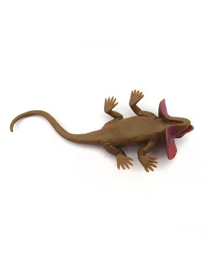 SUPER TOY Reptile Toy for Kids Realistic Gecko Lizard Figurine Rubber Animal Cold Blooded Lifelike Soft Prank Toys Educational Gift Boys Girls