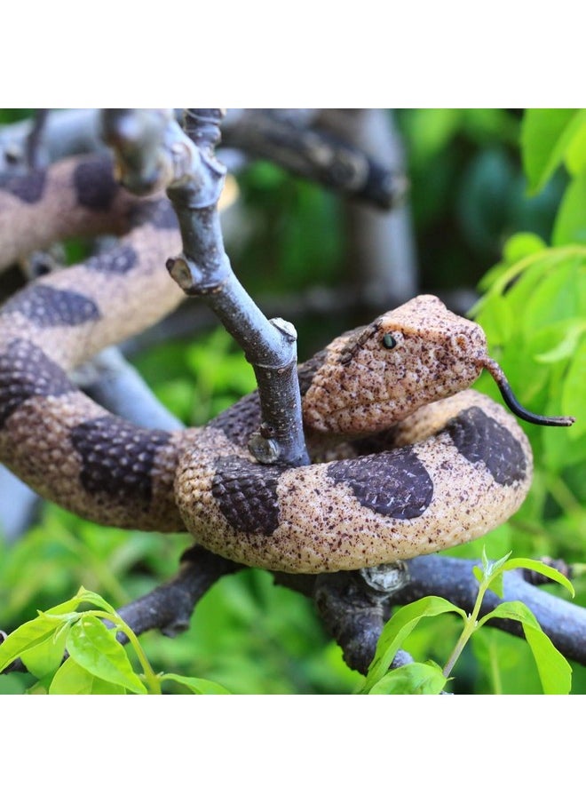 SUPER TOY Snake Toy for Kids Realistic Rubber Snake Prank Toy Plastic Fake Snake for Fun Scary Toys for Pranks Durable Toy Snake for Outdoor Play Snake Toys for Parties and Decorations