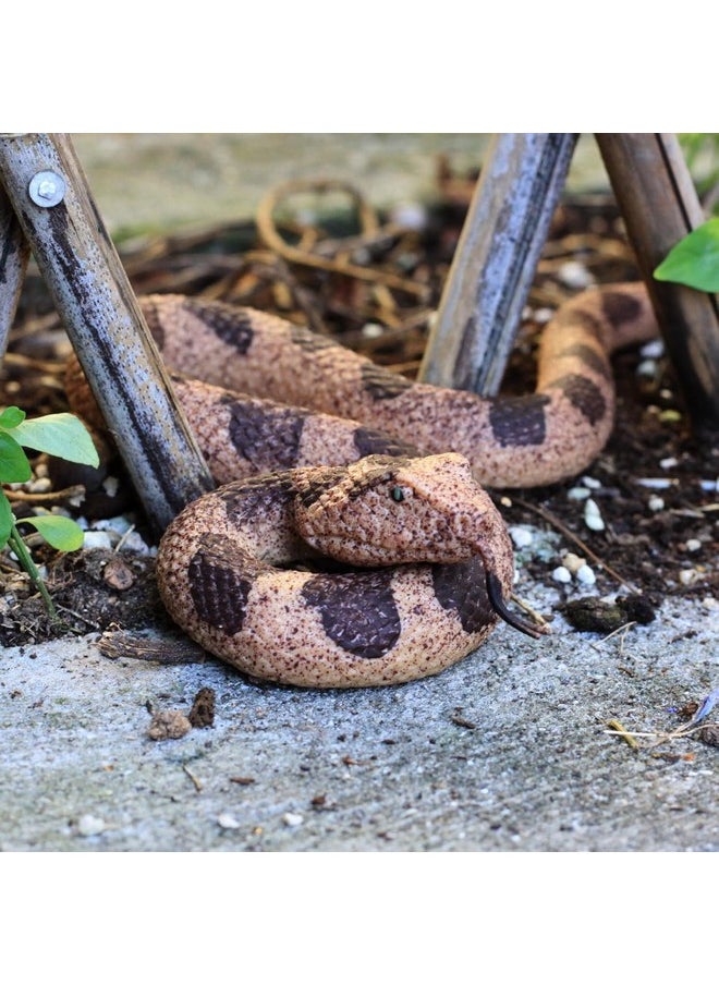 SUPER TOY Snake Toy for Kids Realistic Rubber Snake Prank Toy Plastic Fake Snake for Fun Scary Toys for Pranks Durable Toy Snake for Outdoor Play Snake Toys for Parties and Decorations