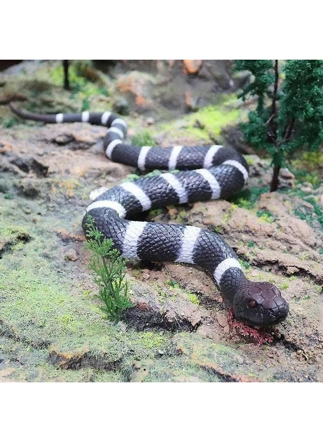 SUPER TOY Snake Toy for Kids Realistic Rubber Snake Prank Toy Fake Snake for Fun Scary Toy Snake for Outdoor Play for Parties and Decorations