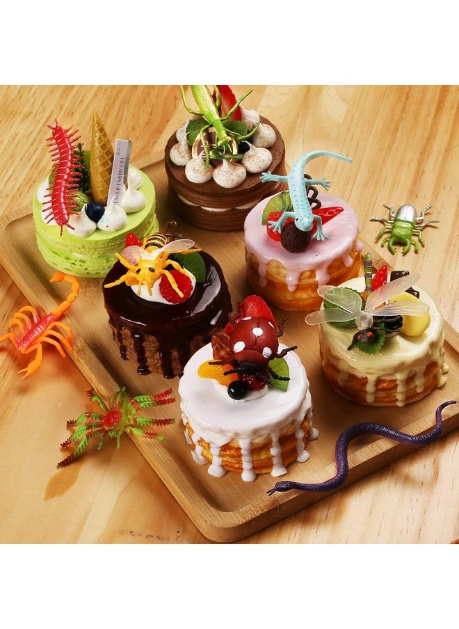 SUPER TOY 10 Insect Bug Figurines Animals Educational Action Toys Play Set for Kids Boys and Girls Birthday Gift