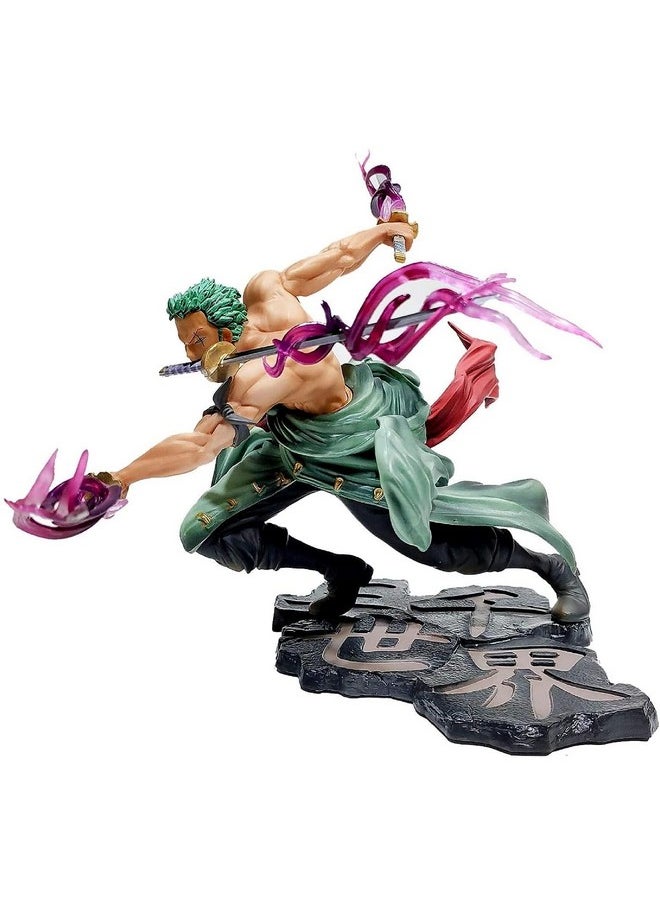 Awestuffs Zoro One Piece Large Action Figure Limited Edition Figure Merchandise for Anime Lovers (Zoro One Piece)