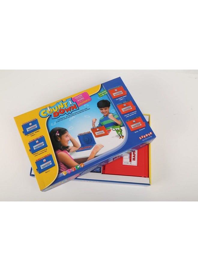 Zephyr Count Down,Board Games,Educational Toy,For Boys & Girls 5 Yr+,Multicolor, Big Kid