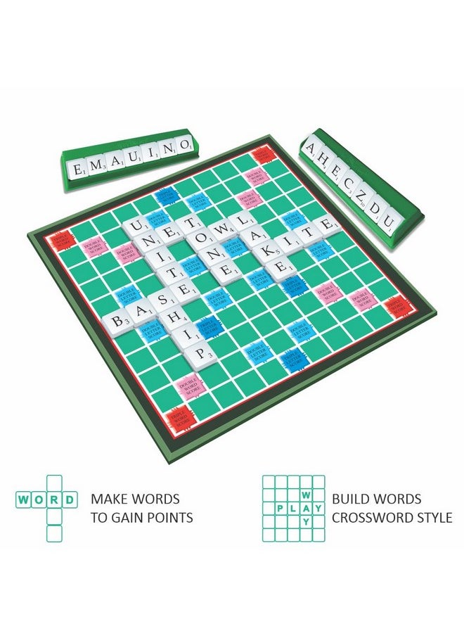 toymate Family Board Indoor Games for Kids & Adults (Travel Crossword)