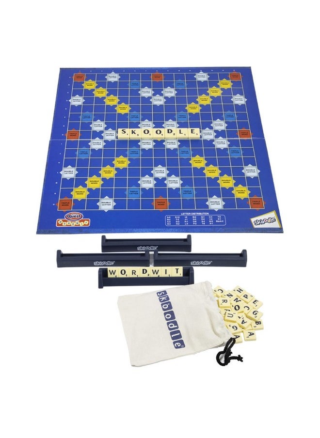 Skoodle Quest Wordwit Game, Fun Learning Word Building & Educational Toy for Kids Above Age 10 Years