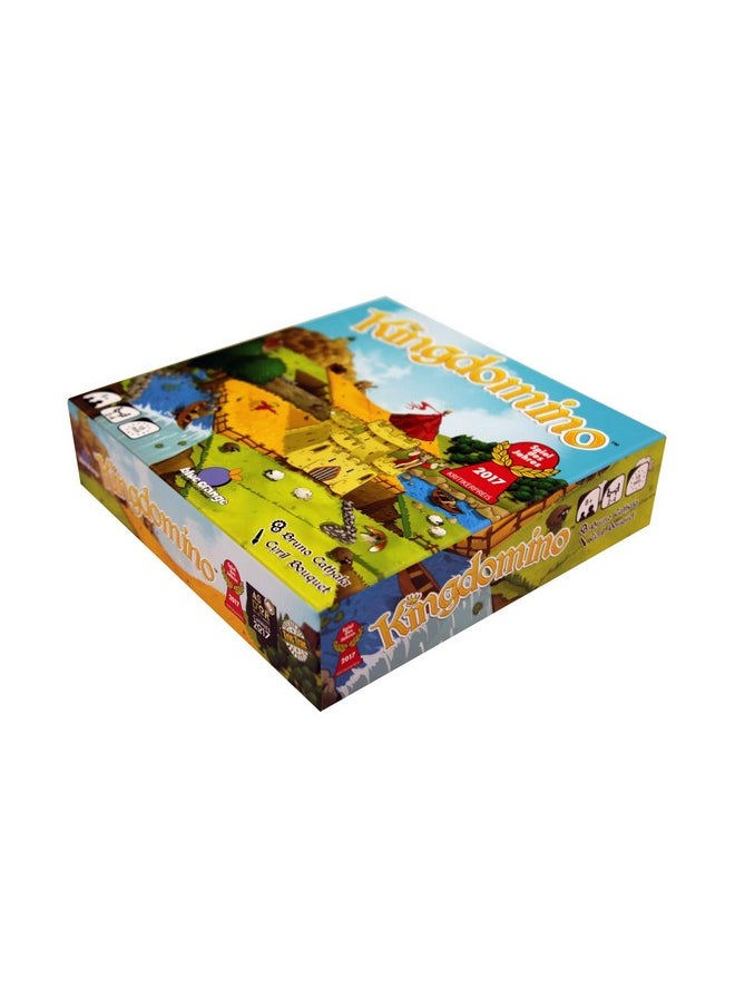 Tickles Kingdomino Strategy & War Board Game for Family Kids Adults (Age: 8+ || Number of Players : 2-4)