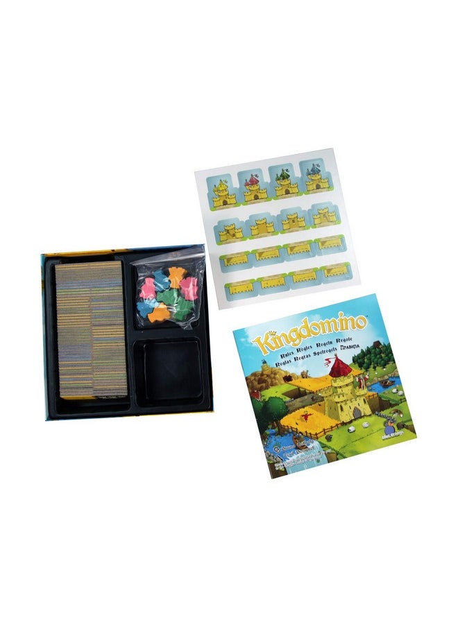Tickles Kingdomino Strategy & War Board Game for Family Kids Adults (Age: 8+ || Number of Players : 2-4)