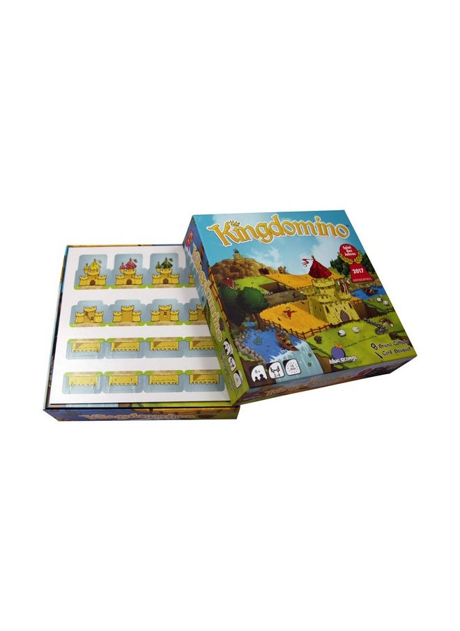 Tickles Kingdomino Strategy & War Board Game for Family Kids Adults (Age: 8+ || Number of Players : 2-4)