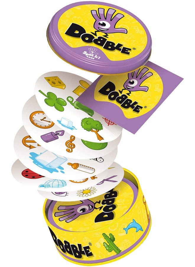 Asmodee Funskool Games- Dobble, Strategy Game,Family Card Game, 2-8 Player Game, for 6 Years and Above, Teen, Multicolor