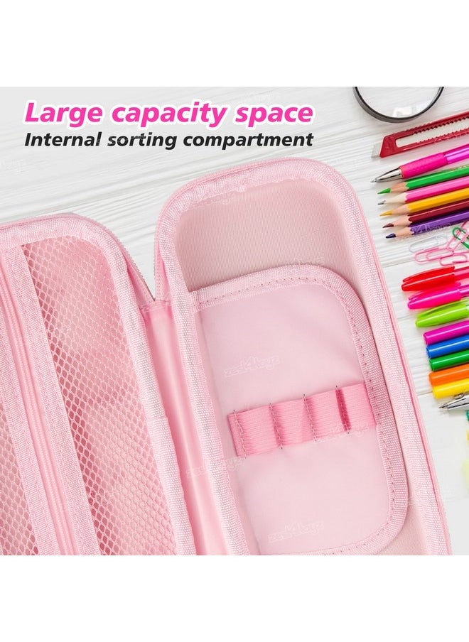 Zest 4 Toyz Cute Dino 3D EVA Pencil Case | Pen Pouch | Stationery Box | Large Storage Case | School Supplies for Kids Boys Girls - (Pack of 1)