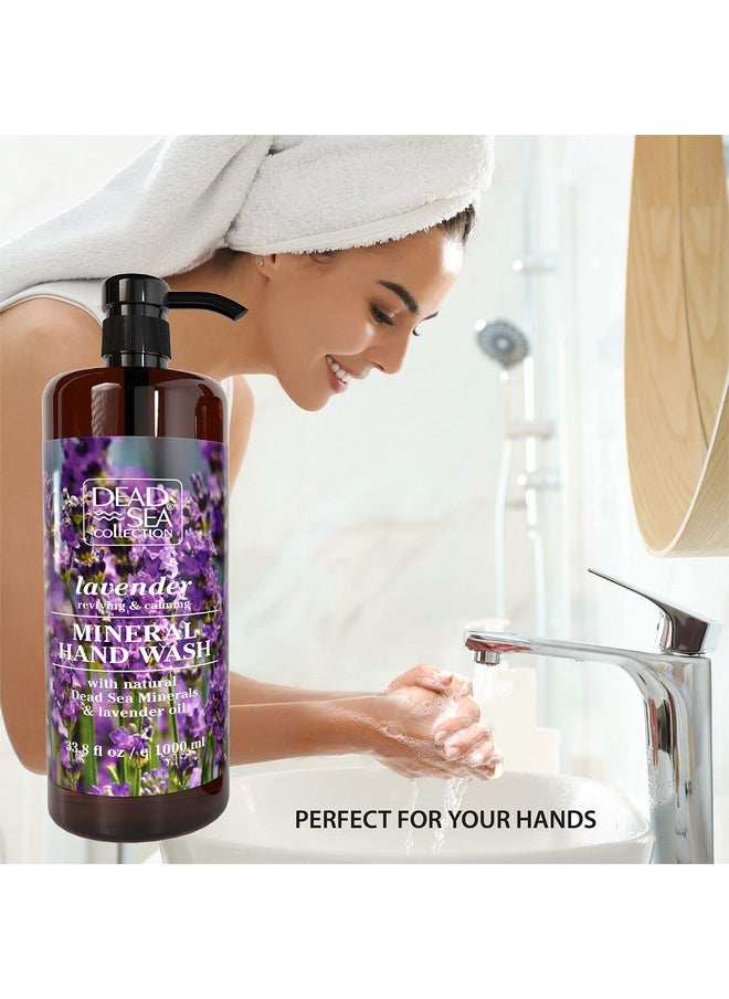 Dead Sea Collection Lavender Liquid Hand Soap - Pack Of 2 (33.8 Fl. Oz Each)
