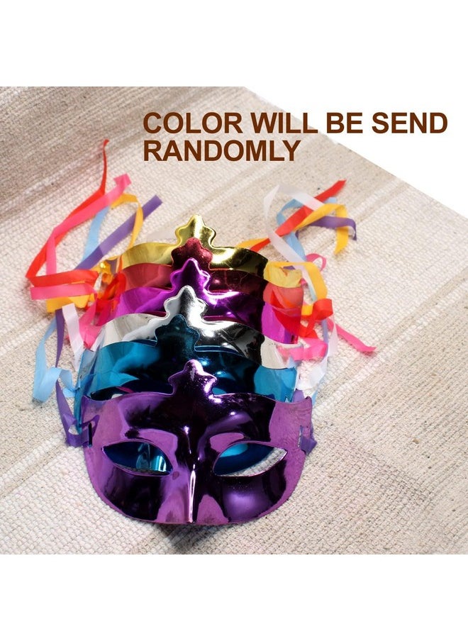 PELO Colorful Eye Face Mask For Halloween/Xmas Party,Birthday Theme Party/Adult Party For Men And Women Masquerade Mask Eye Masks For Fancy Dress Costume (Set of 24)