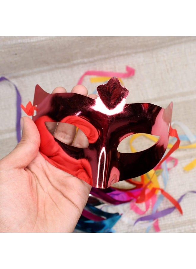 PELO Colorful Eye Face Mask For Halloween/Xmas Party,Birthday Theme Party/Adult Party For Men And Women Masquerade Mask Eye Masks For Fancy Dress Costume (Set of 24)