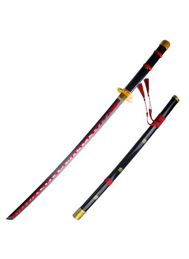 Trunkin 12 Years & More Katana For Cosplay Life Size Replica Wooden Toy Anime Accessory Toy Collectible | Wooden Sword (Rorono Zoro Yama Enma)