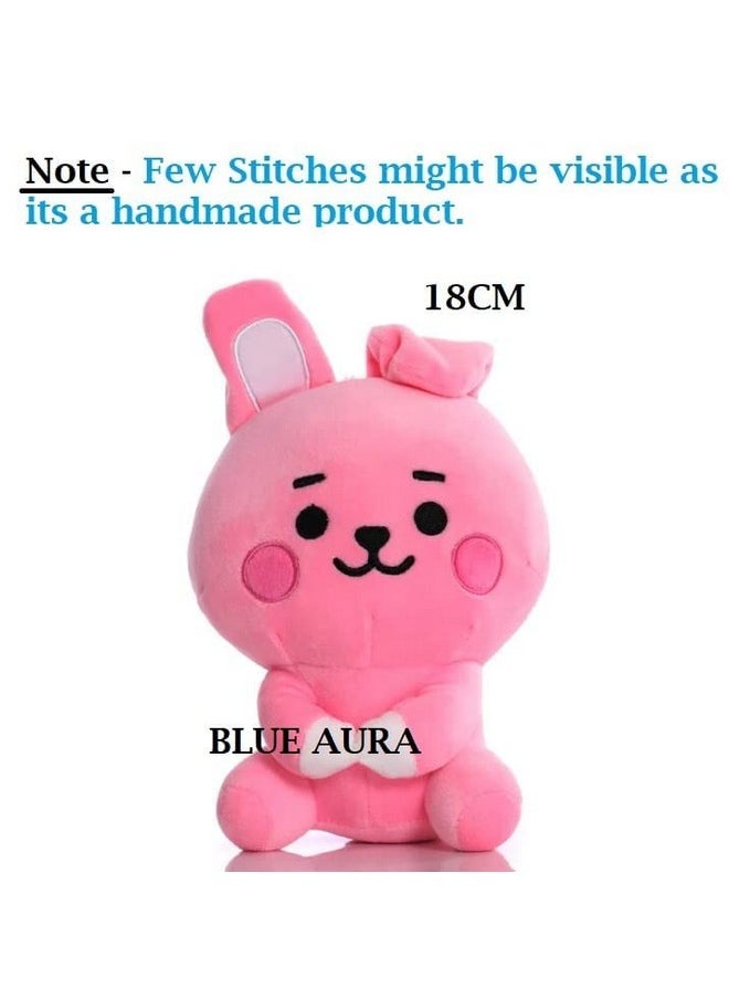 Blue Aura BTS Plushies Toy Cooky19CM Big Size BT21 Sitting Stuffed Plush Soft Toy (Cooky 19cm Plush) NRTH