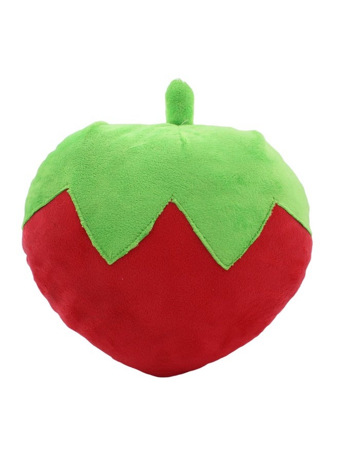 Tickles Strawberry Shape Soft Stuffed Plush Cushion Pillow for Kids Birthday Gifts (Size: 20 cm Color: Red)
