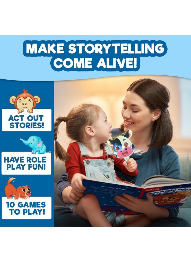 Einstein Box My First Box of Storytelling for Boys & Girls 1,2,3,4,5 Years | Toys & Gifts for 1+ Year Olds | with Story Books & Pretend Play Masks |,colourful theme