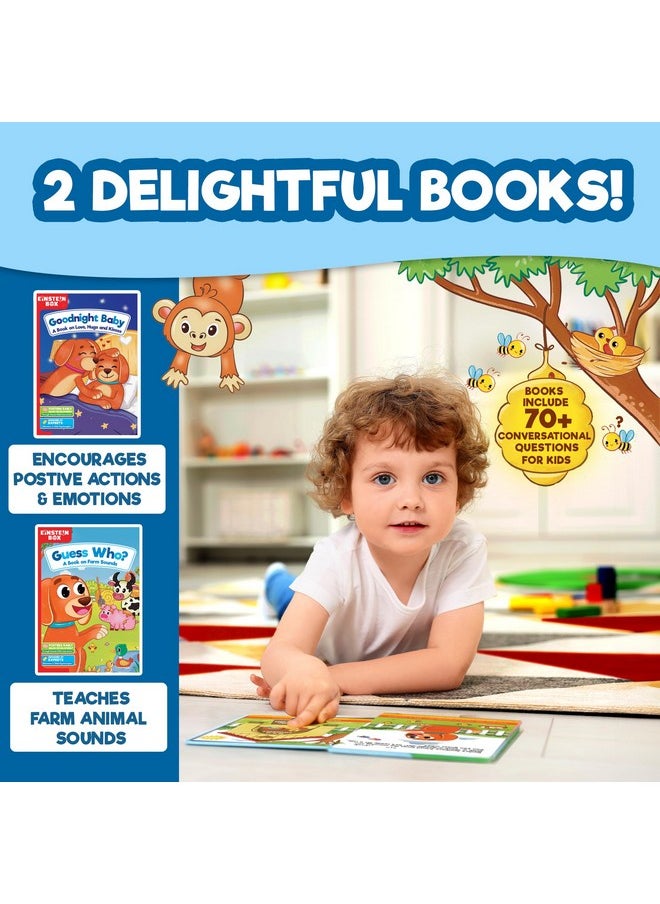 Einstein Box My First Box of Storytelling for Boys & Girls 1,2,3,4,5 Years | Toys & Gifts for 1+ Year Olds | with Story Books & Pretend Play Masks |,colourful theme