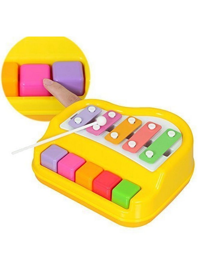Webby Musical Xylophone and Mini Piano (Assorted Color)