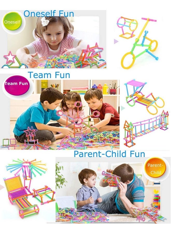 KITI KITS Educational Play&Learn Plastic Building Block Set (400 pcs Assembly Block),Multicolor
