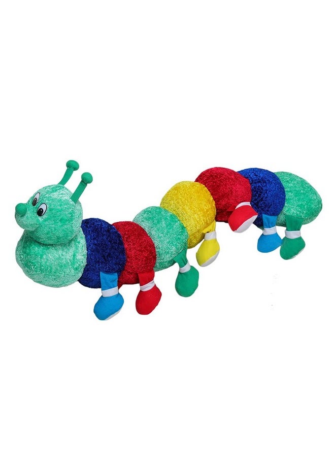 Webby Plush Caterpillar | Ideal Gift for Girls, Teenager | Soft Toy for Car Accessories | Plush Stuffed Toy for Kids - 90 cm