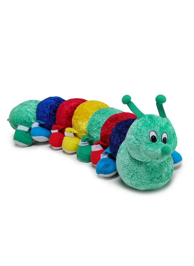 Webby Plush Caterpillar | Ideal Gift for Girls, Teenager | Soft Toy for Car Accessories | Plush Stuffed Toy for Kids - 90 cm