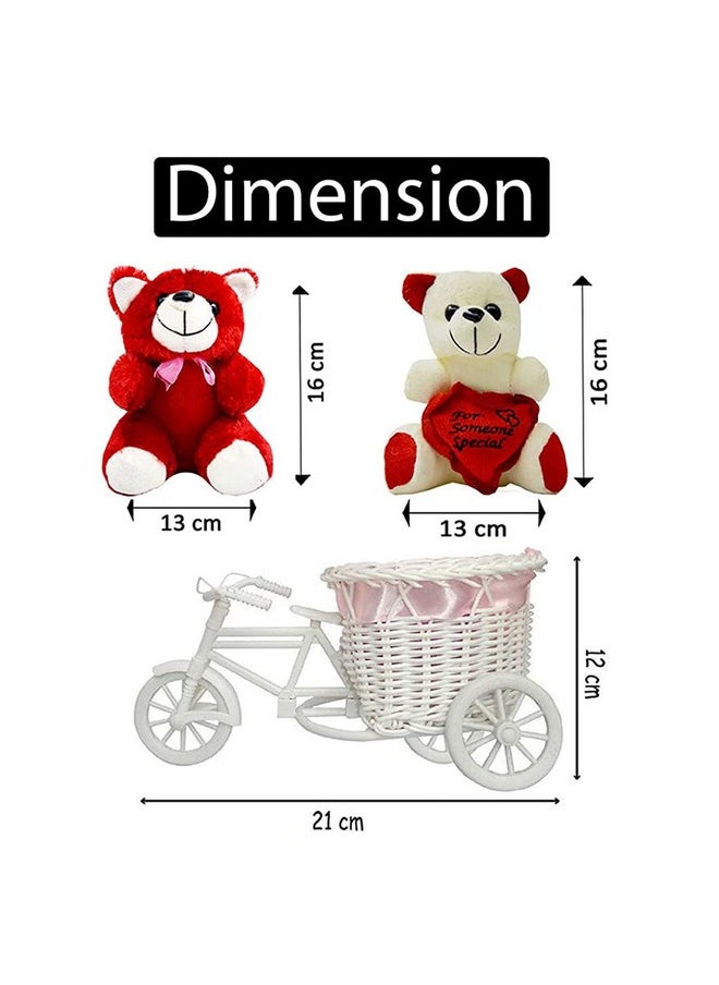 ME & YOU Valentine's Gift Hamper | Unique Valentine's Gift Hamper | Valentine's Gift Hamper with Girlfriend/Wife/Boyfriend/Husband | Valentine Gift Pack with Soft Toy & Artificial Rose