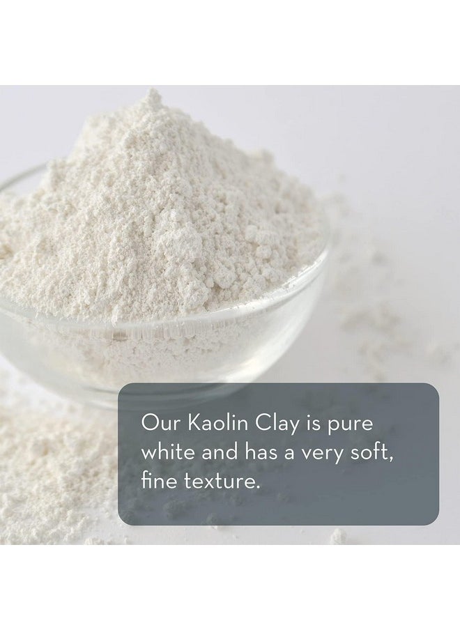 Pure Body Naturals Kaolin Clay Powder, 100 g - Perfect for Natural DIY Skin Cleansers, Masks and Scrubs