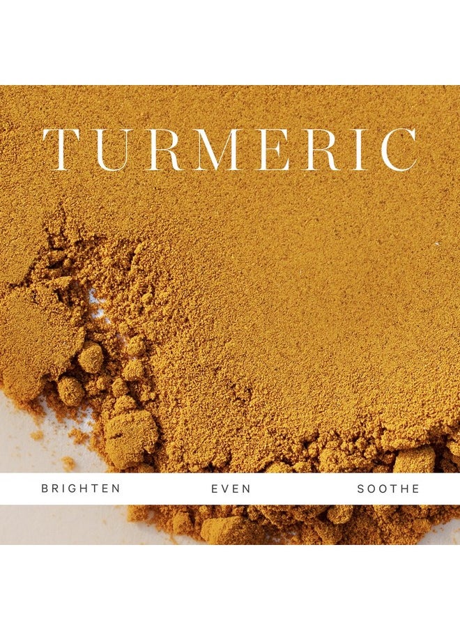 KORA Organics Turmeric Brightening & Exfoliating Mask, Multi-Use Facial Scrub, Polish & Illuminate, Certified Organic Exfoliating Face Mask, Cruelty Free, 1.01 fl oz