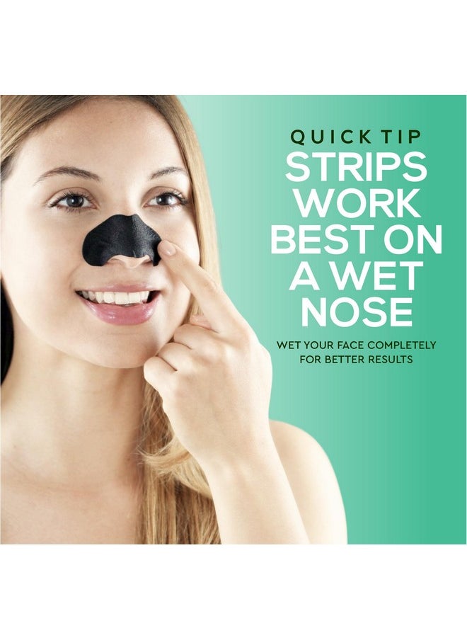 LivaClean (102 Strips Charcoal Blackhead Remover Pore Strips for Face Nose Pores - Blackheads Removal - Blackhead Removers - Blackhead Remover Strip - Black Head Nose Strips Black Head Remover