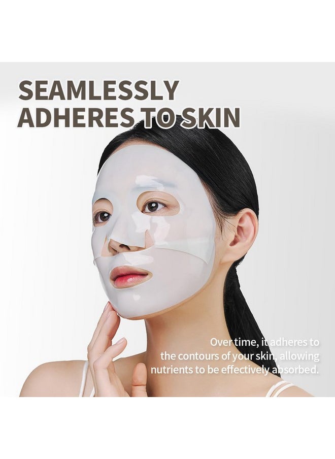 NACIFIC Collagen Gel Facial Mask (Rice Peptide) 4EA Set Hydrogel Deep Korean Face Mask Hydrating Overnight Elasticity Firming Pore Minimizing for All skin types Christmas gift