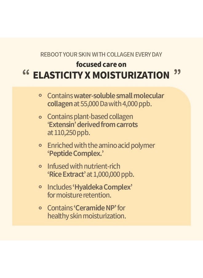 NACIFIC Collagen Gel Facial Mask (Rice Peptide) 4EA Set Hydrogel Deep Korean Face Mask Hydrating Overnight Elasticity Firming Pore Minimizing for All skin types Christmas gift