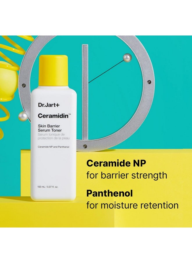 Dr.Jart+ Ceramidin Skin Barrier Face Serum Toner with Ceramides | Korean Skin Care, 5.07 Fl Oz