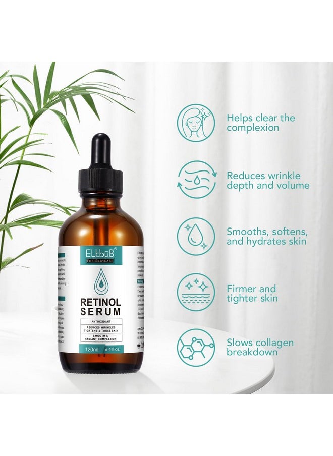 Retinol Serum - Retinol Liposome Delivery System with Hyaluronic Acid and Vitamin E, Aloe, Anti Aging Retinol Serum for Skin Repair, Fine Line and Wrinkles