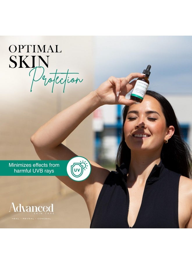 Advanced Skin Care | Vitamin C Face Serum with Vitamin E and Ferulic Acid | Hydrating and Skin Brightening Formula | Rejuvenating & UV Protection | All Skin Type 2oz Vitamin C Serum for Face