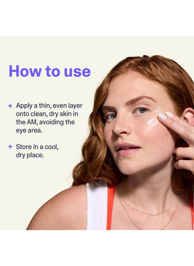 Curology Brightening Vitamin C Serum, 10% Vitamin C with Azelaic Acid, Visibly Evens Skin Tone, Smooths Texture, and Calms Redness, Milky Texture, 1 fl oz